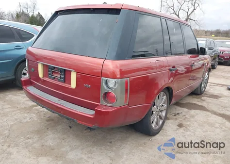 2008 Land Rover Range Rover Hse from USA, damaged, VIN SALMF15468A269779